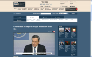 Conferenze stampa mensili del Presidente della BCE Mario Draghi, Banca Centrale Europea, Francoforte